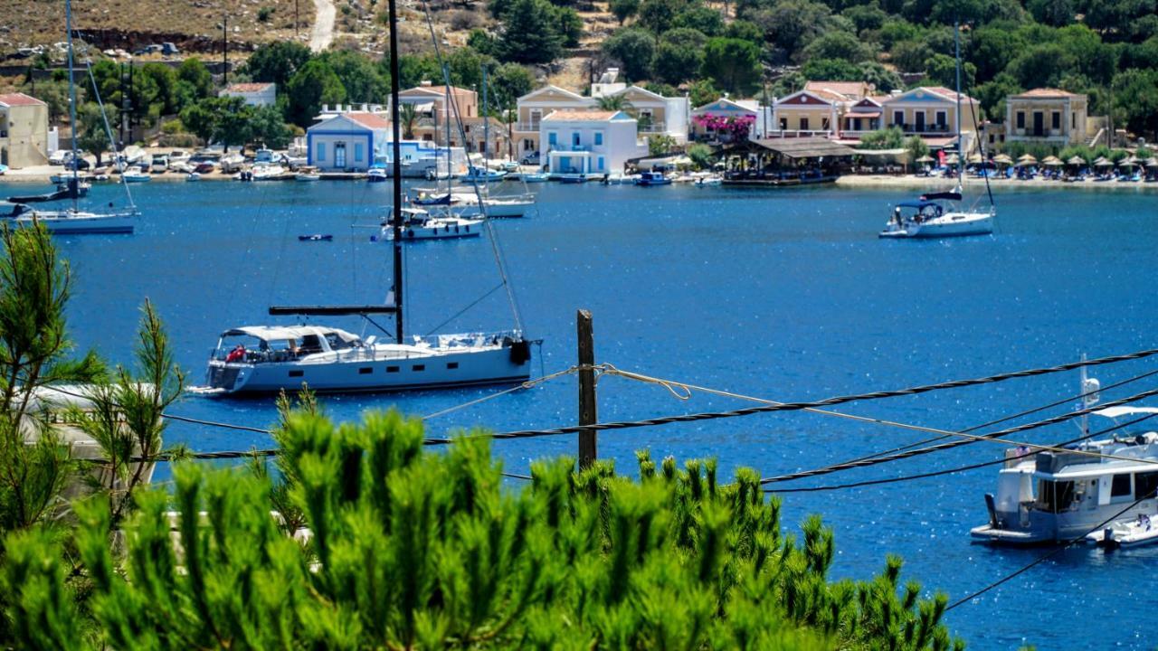 Irene Double Apartment Katoi Symi Exterior foto